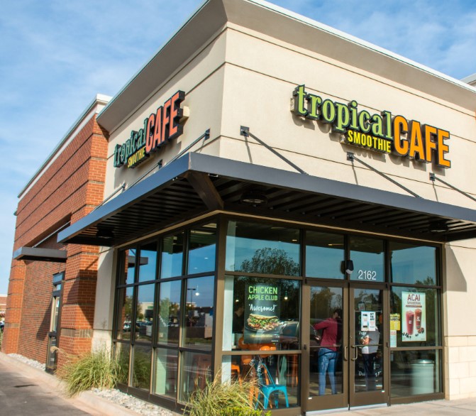 Tropical Smoothie Cafe Menu Prices 2024